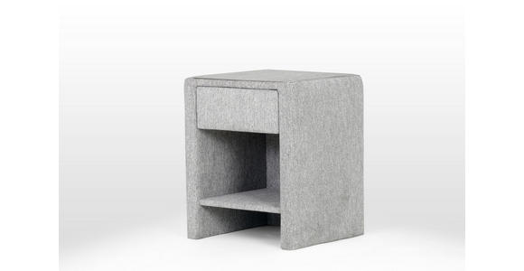 Nachtkästchen Moon - Grau, MODERN, Holz/Kunststoff (48/59/44cm) - Luca Bessoni