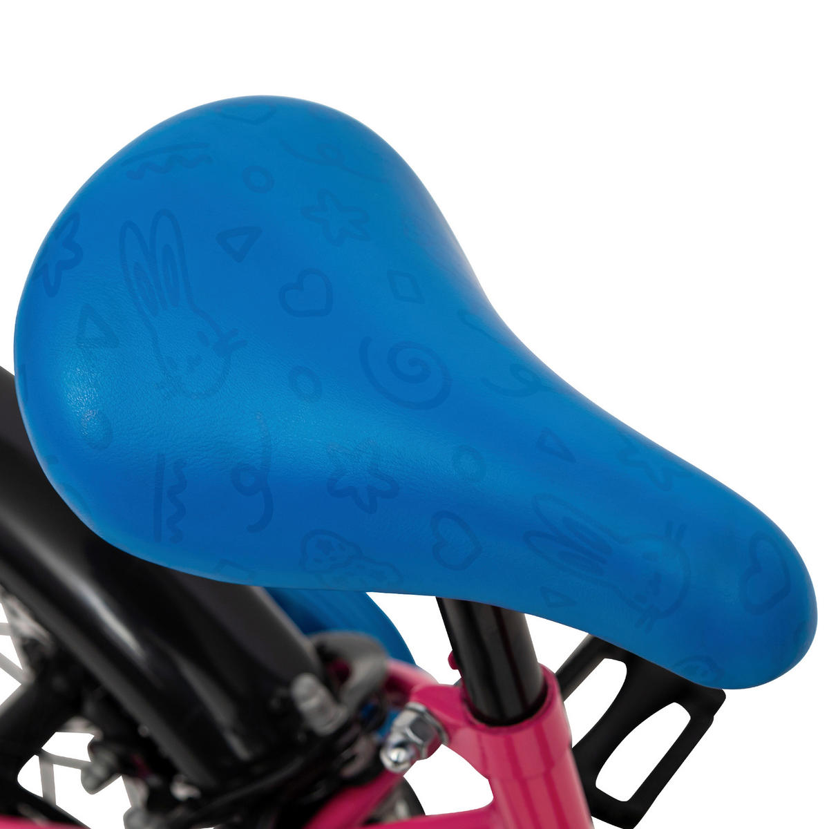 KINDERFAHRRAD 16 Zoll  - Pink, Basics, Metall (56,8/83/110cm)