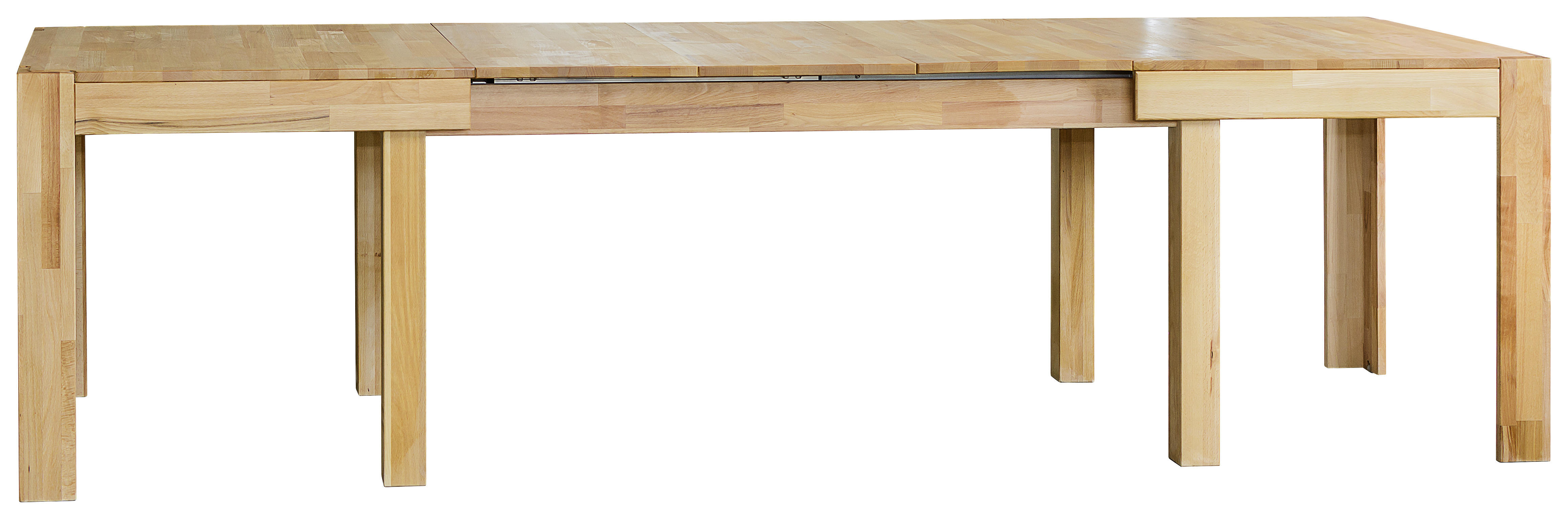 ESSTISCH 160/90/75 cm Kernbuche massiv Holz Buchefarben rechteckig  - Buchefarben, Natur, Holz (160/90/75cm) - Livetastic