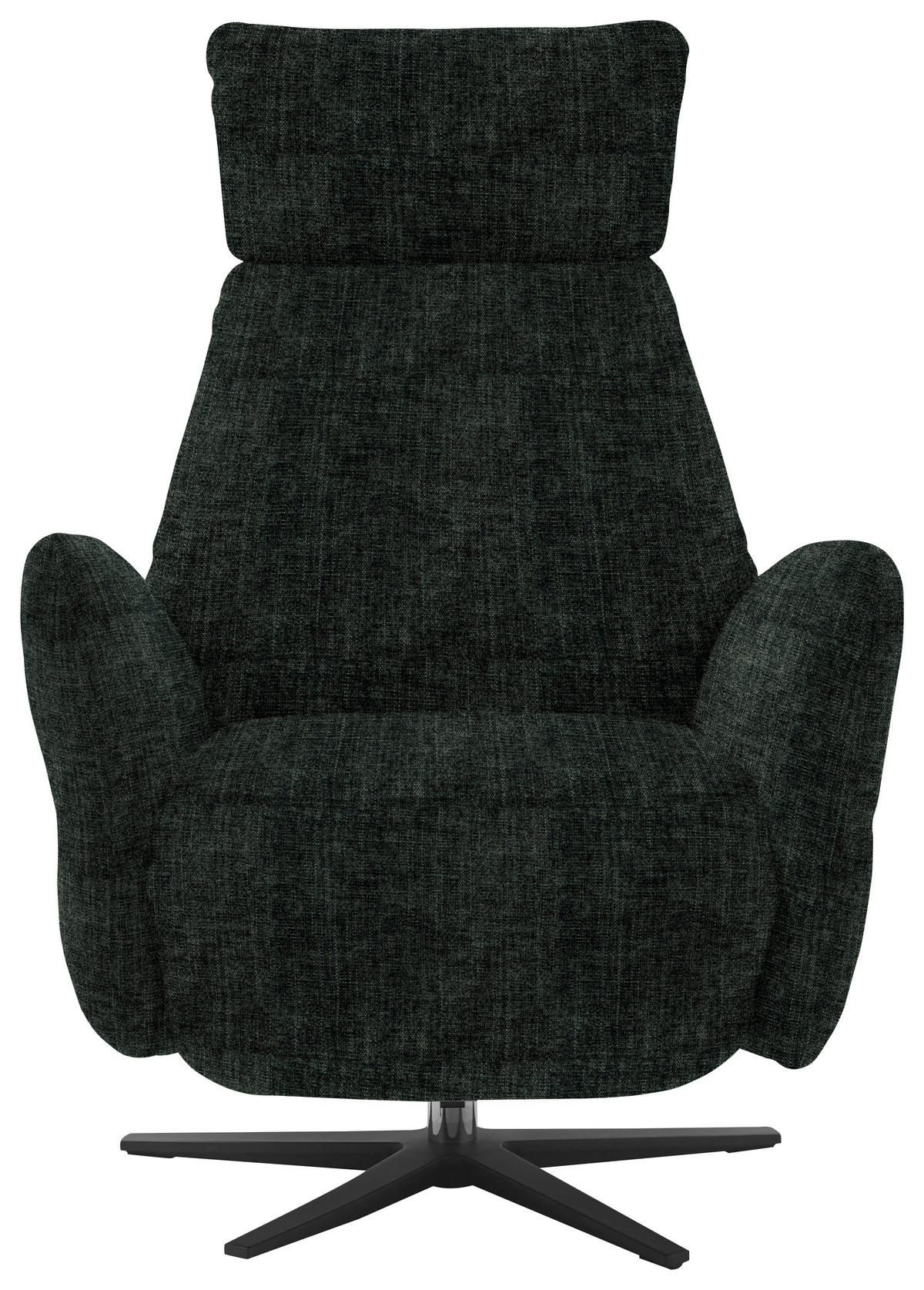 RELAXSESSEL in Textil Waldgrün  - Waldgrün/Schwarz, Design, Textil/Metall (78/113/90cm) - Dieter Knoll