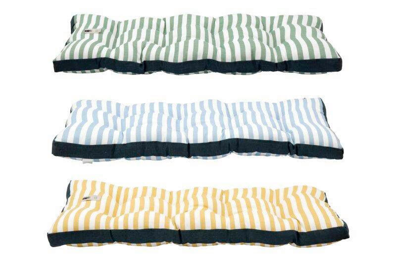 DEKORAČNÍ POLŠTÁŘ  - světle zelená/pískové barvy, Basics, textil (108/42/8cm)