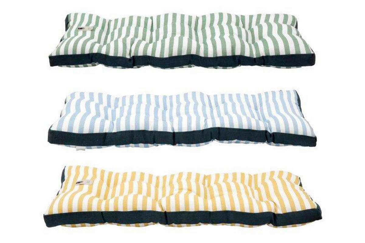 DEKORAČNÍ POLŠTÁŘ  - světle zelená/pískové barvy, Basics, textil (108/42/8cm)