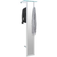 GARDEROBENPANEEL  in 52/195/35 cm  - Alufarben, Design, Glas/Metall (52/195/35cm) - Dieter Knoll