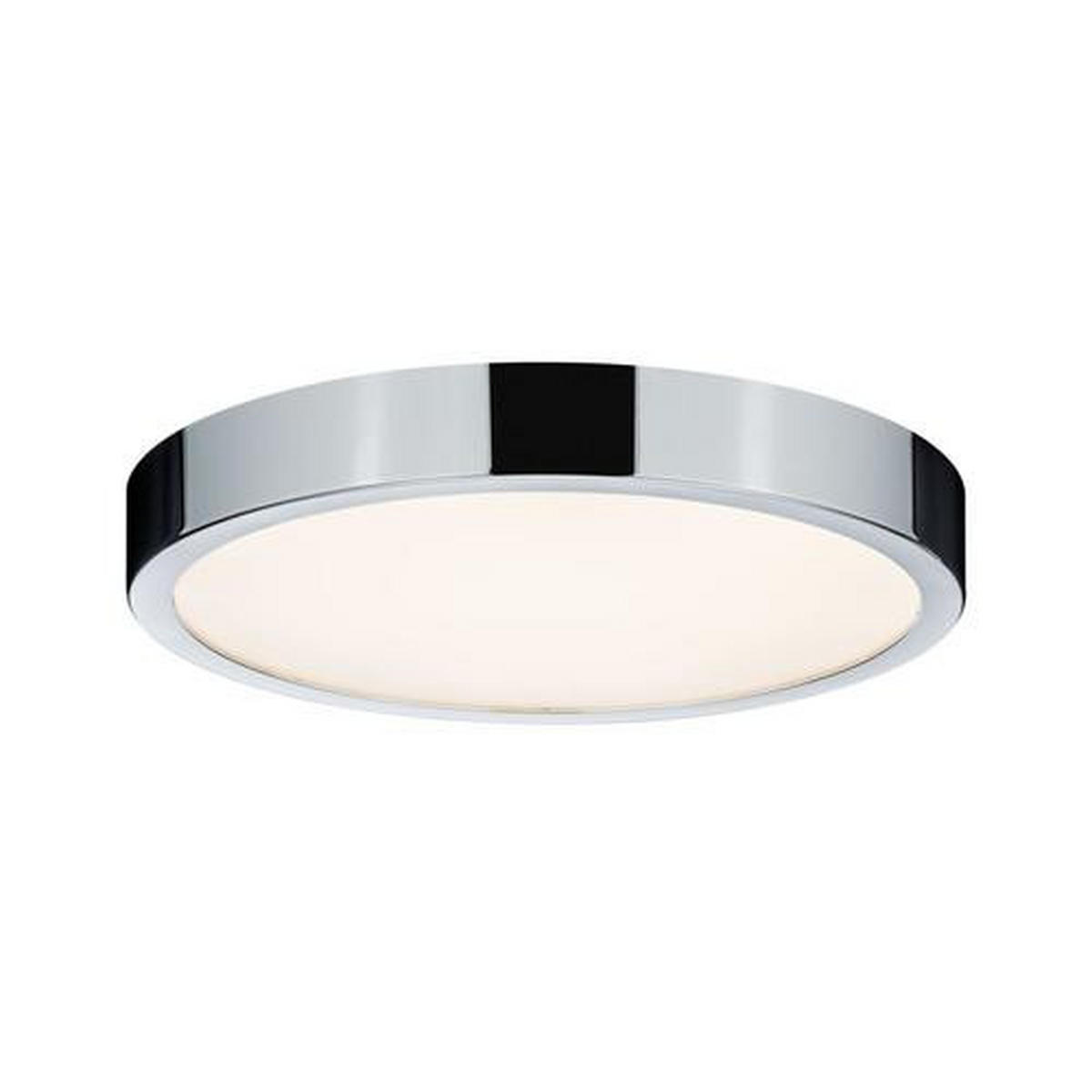 BADEZIMMER-DECKENLEUCHTE Aviar 30/6,2 cm   - Chromfarben, Design, Kunststoff (30/6,2cm) - Paulmann