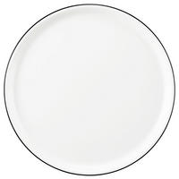 PIZZATELLER Porzellan Modern Life Black line  - Schwarz/Weiß, KONVENTIONELL, Keramik (30cm) - Seltmann Weiden