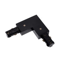 SCHIENENSYSTEM TRACK 10.8/10.8/1.8 cm  - Schwarz, Basics, Kunststoff (10.8/10.8/1.8cm) - Lucide