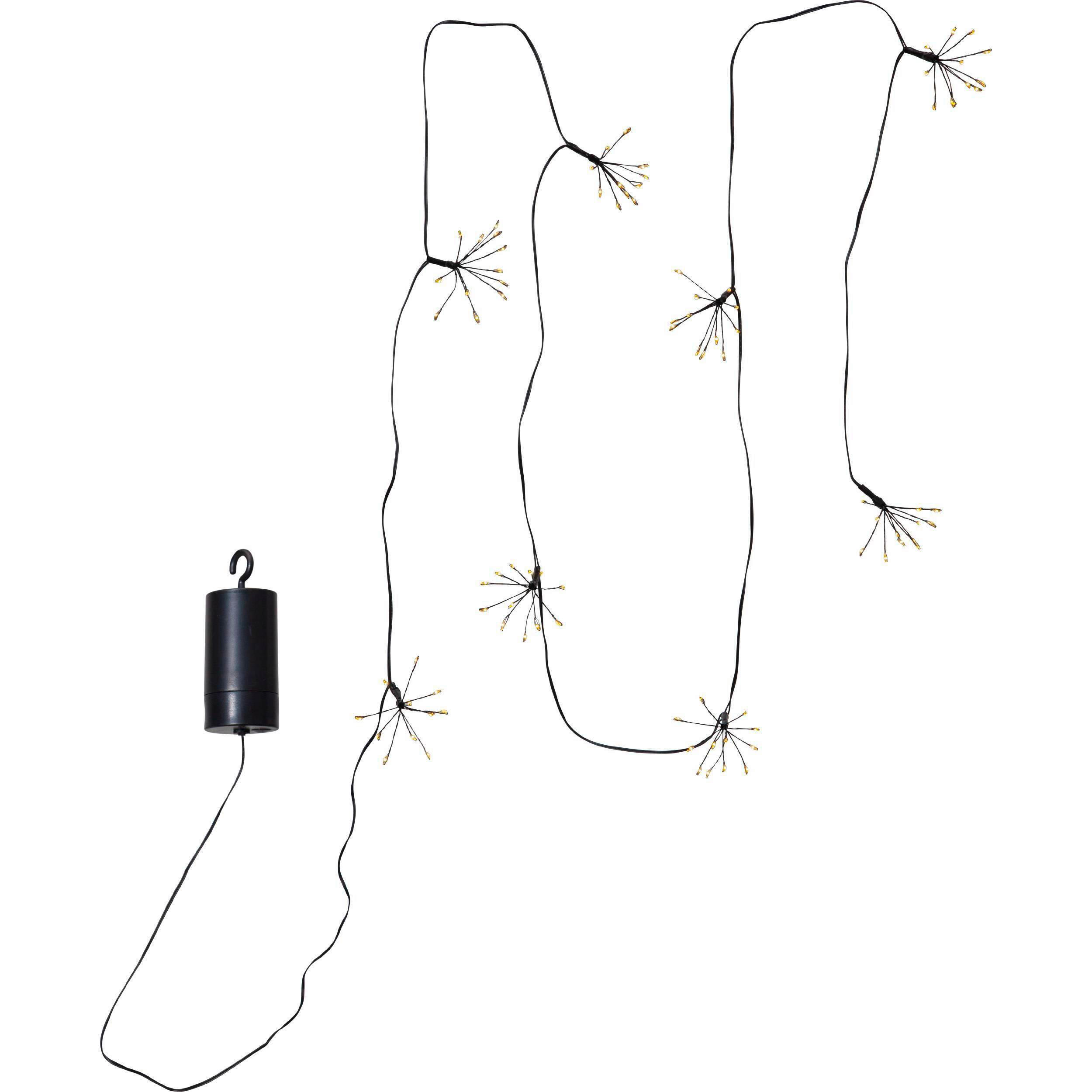 LICHTERKETTE  - Schwarz, Basics, Kunststoff (210/7,5/7,5cm) - Eglo