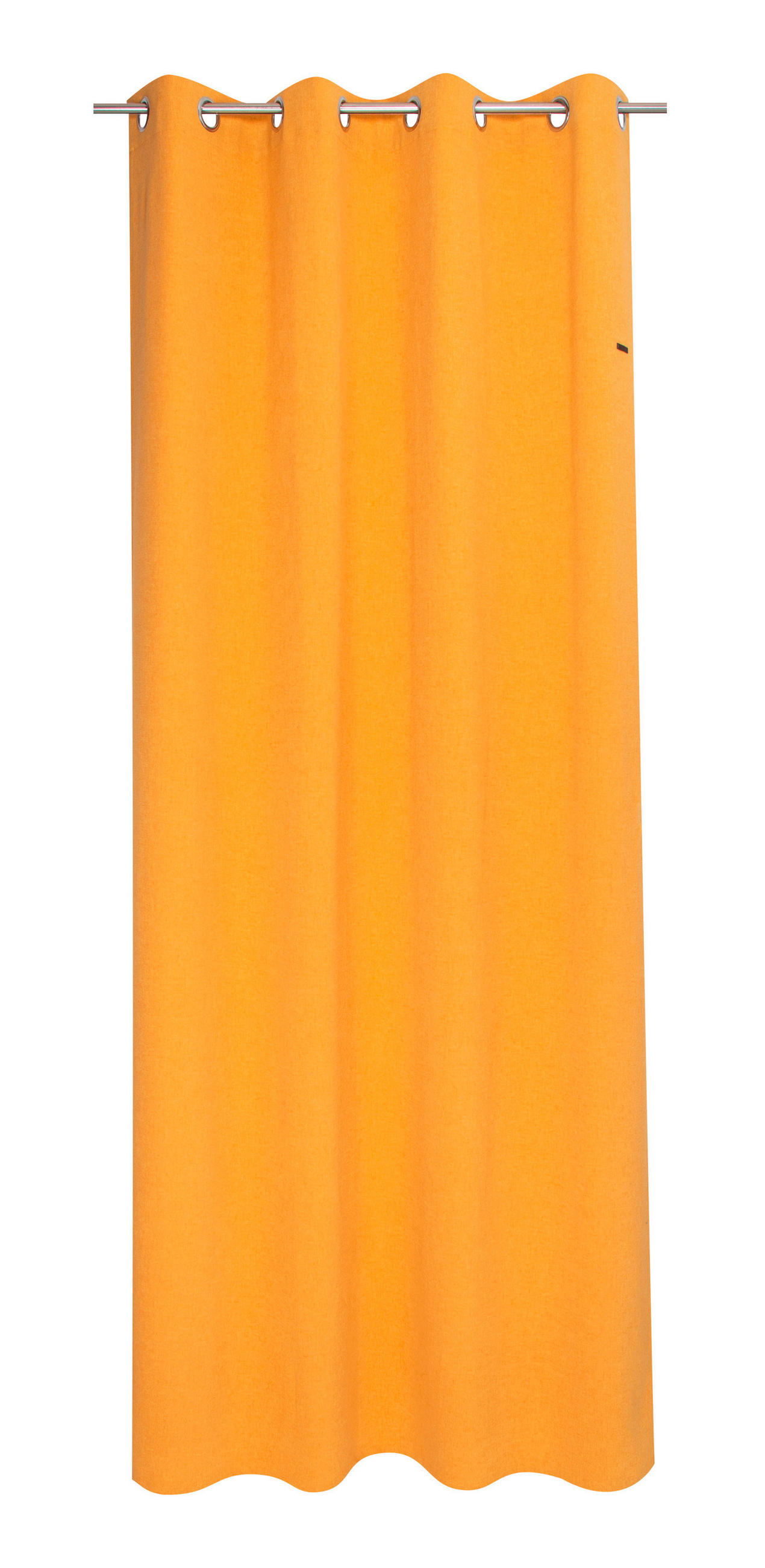 ÖSENVORHANG blickdicht - Dunkelgelb, Basics, Textil (140/250cm) - Esprit