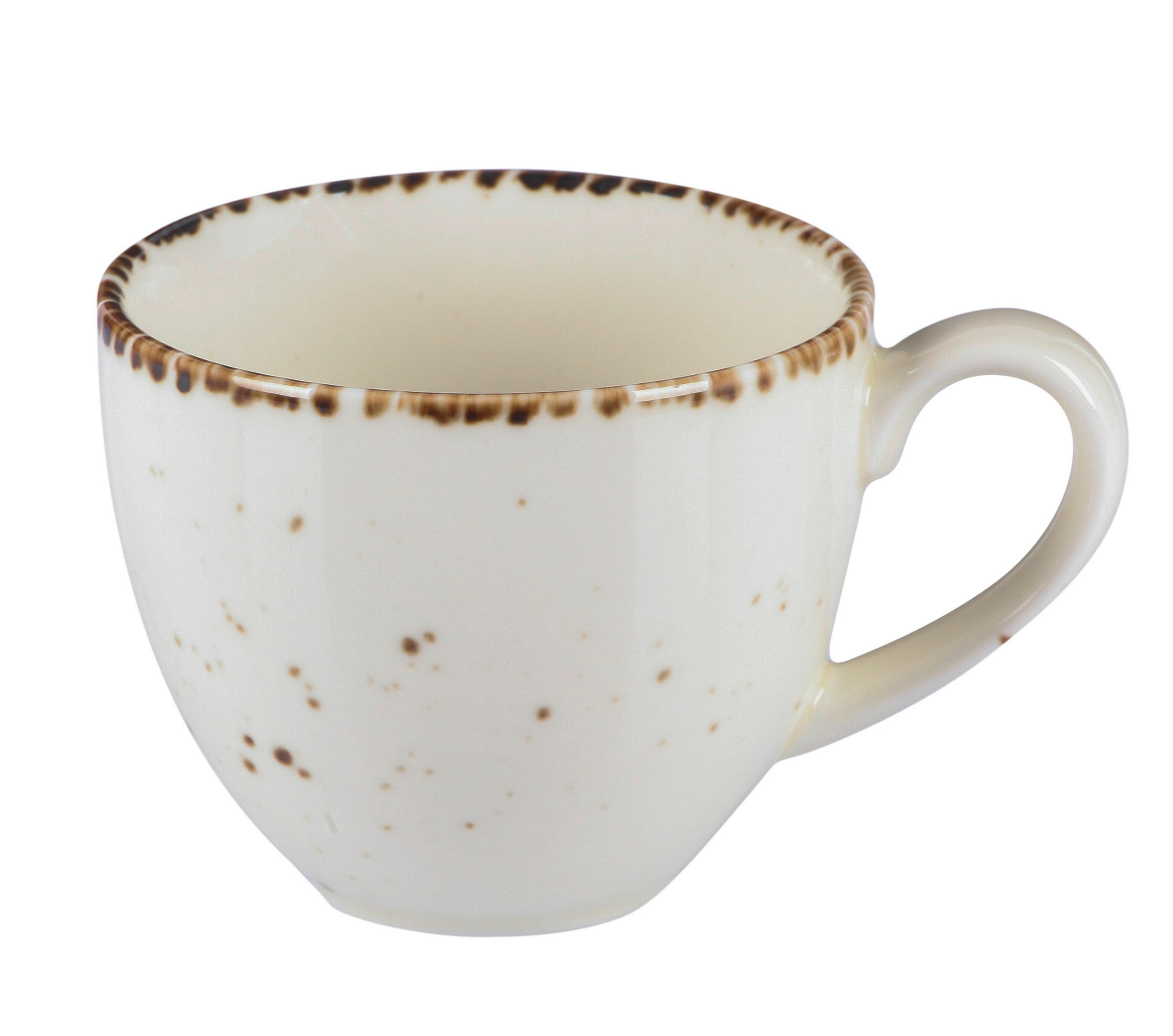 CAPPUCCINOTASSE - Weiß, LIFESTYLE, Keramik (270ml) - Landscape