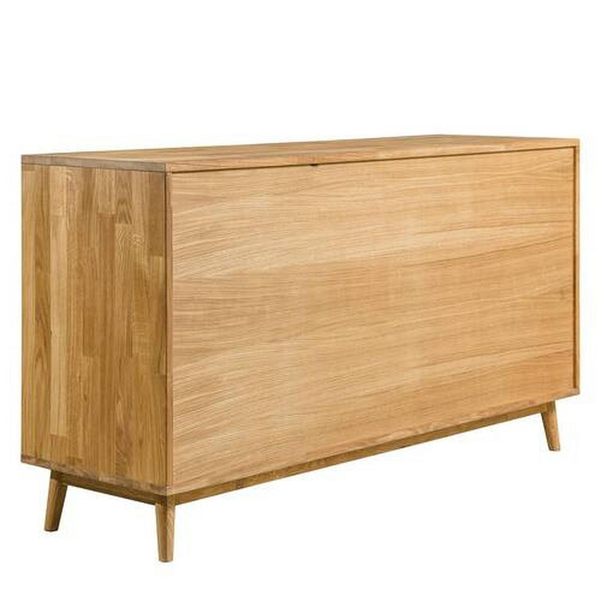 SIDEBOARD Wildeiche  160/89,1/40 cm  - Wildeiche, Natur, Holz (160/89,1/40cm) - home24