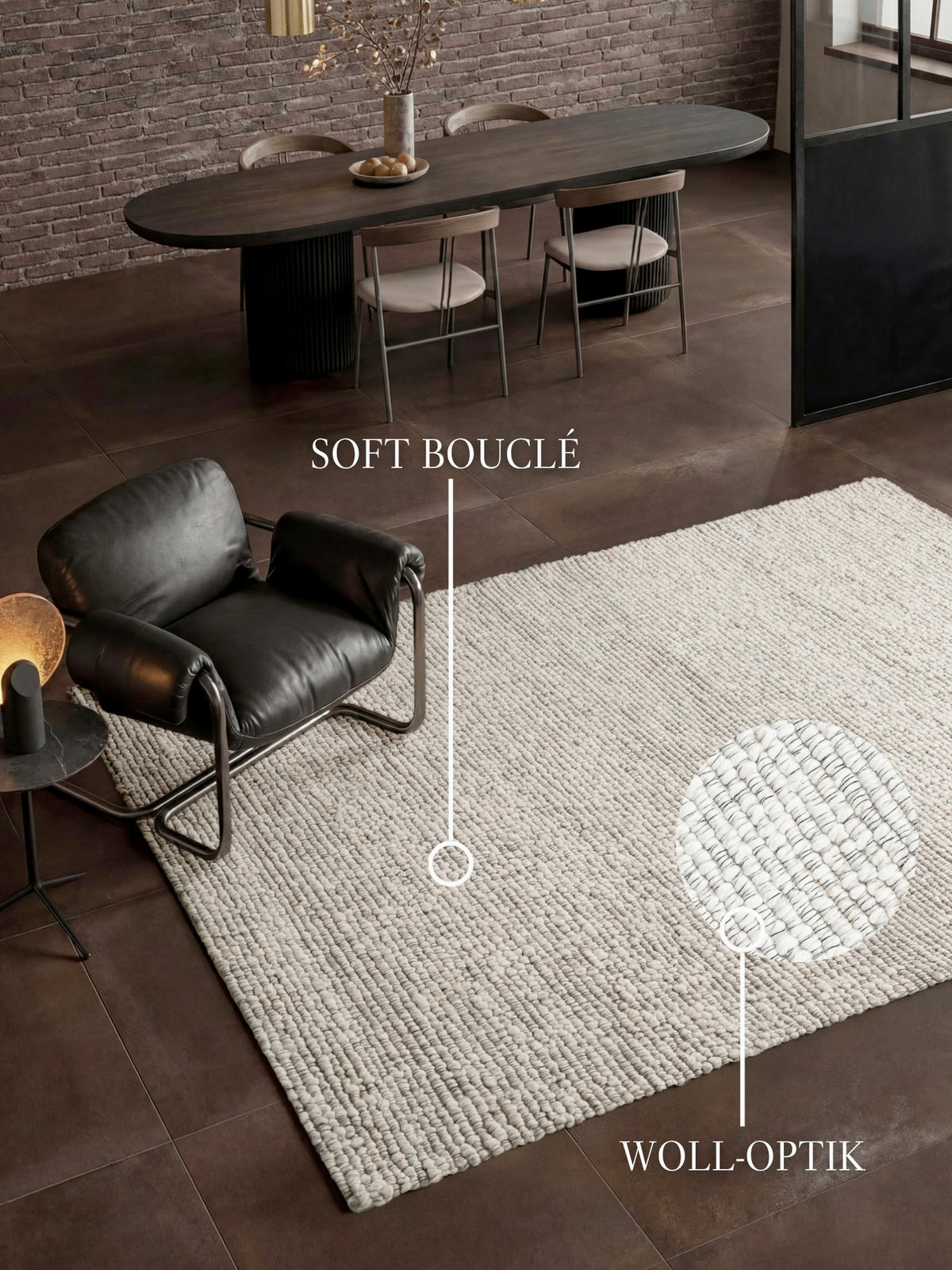 HANDWEBTEPPICH Wohnzimmer 120/170 cm Kollektion 1852 Wilma Creme, Multicolor rechteckig  - Multicolor/Creme, Basics, Textil (120/170cm) - Villeroy & Boch