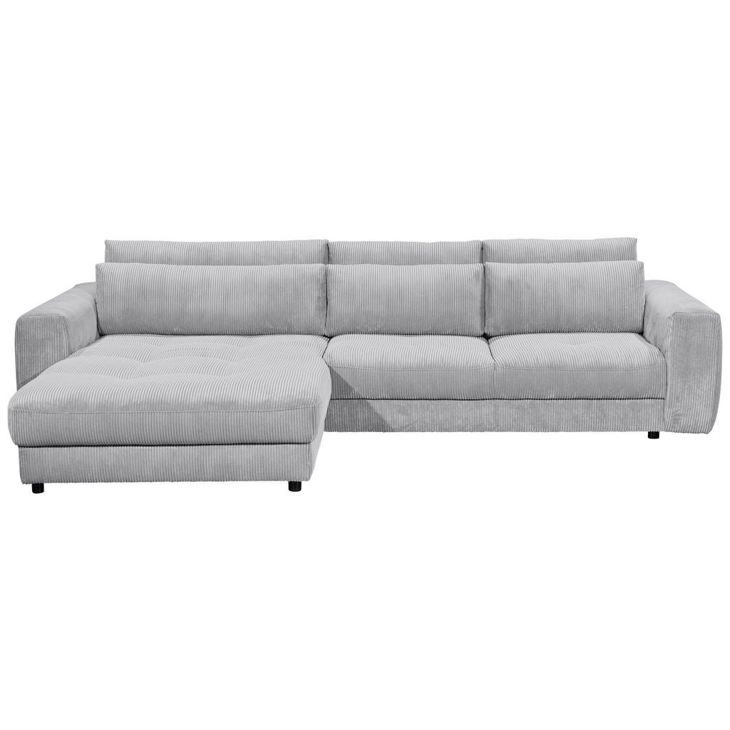 MID.YOU ROHOVÁ SEDAČKA, textil, kompozitné drevo, svetlosivá