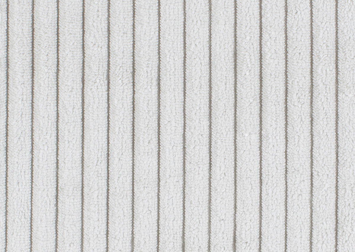 BIGSOFA Cord Creme  - Creme/Schwarz, MODERN, Kunststoff/Textil (278/93/112cm) - Carryhome