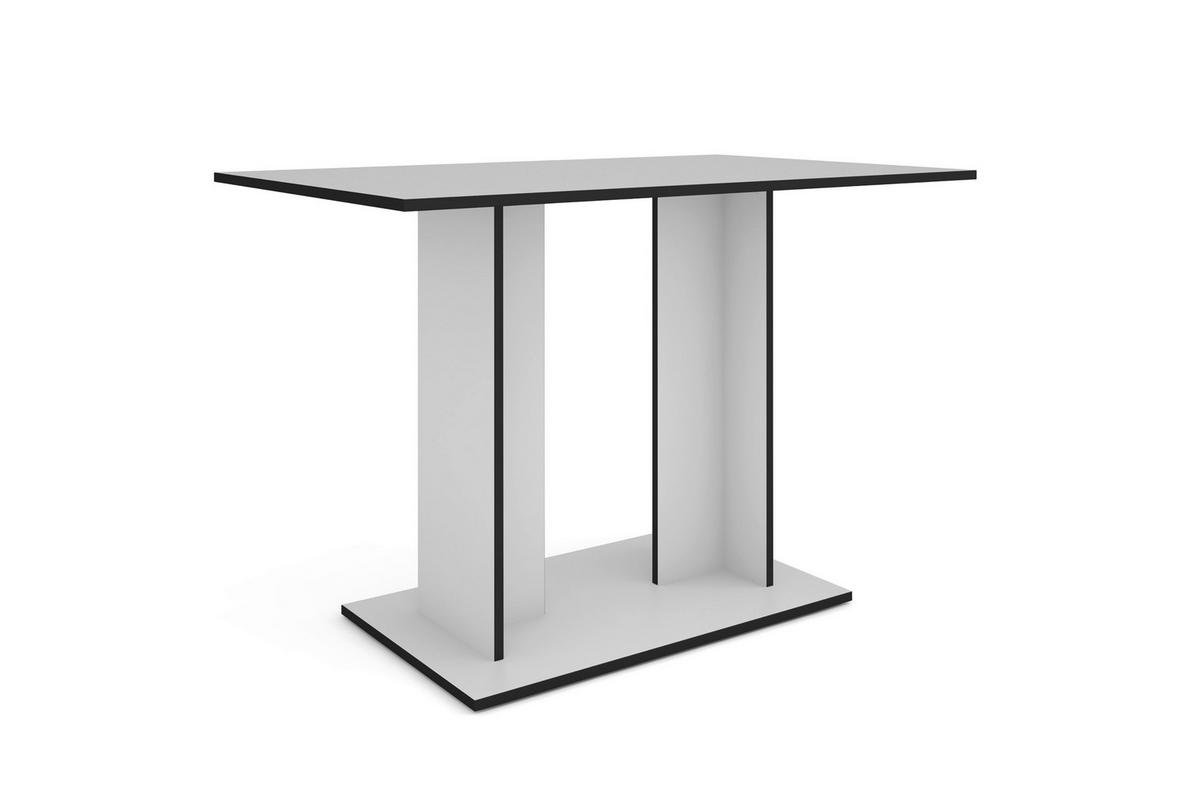 ESSTISCH 110/70/75 cm Nachbildung  Holzwerkstoff rechteckig Weiß  - Weiß, MODERN, Holzwerkstoff (110/70/75cm) - MID.YOU