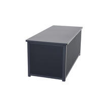  KISSENBOX 79,3/75/181 cm Metall, Kunststoff Anthrazit  - Anthrazit, Basics, Kunststoff/Metall (79,3/75/181cm) - Siena Garden