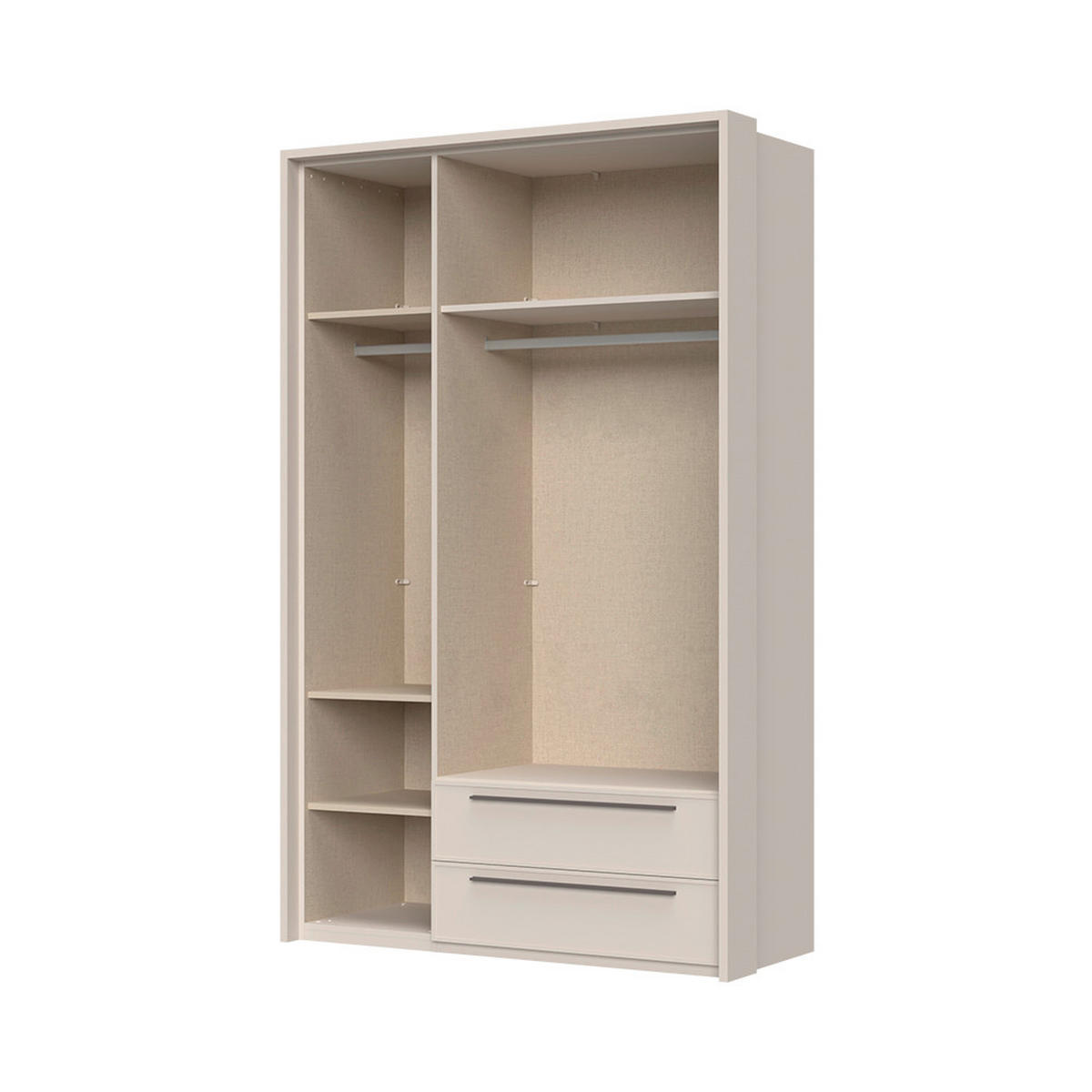 ORMAR SA KLASIČNIM VRATIMA  142/226/60 cm  - Dizajnerski, pločasti materijal/plastika (142/226/60cm)