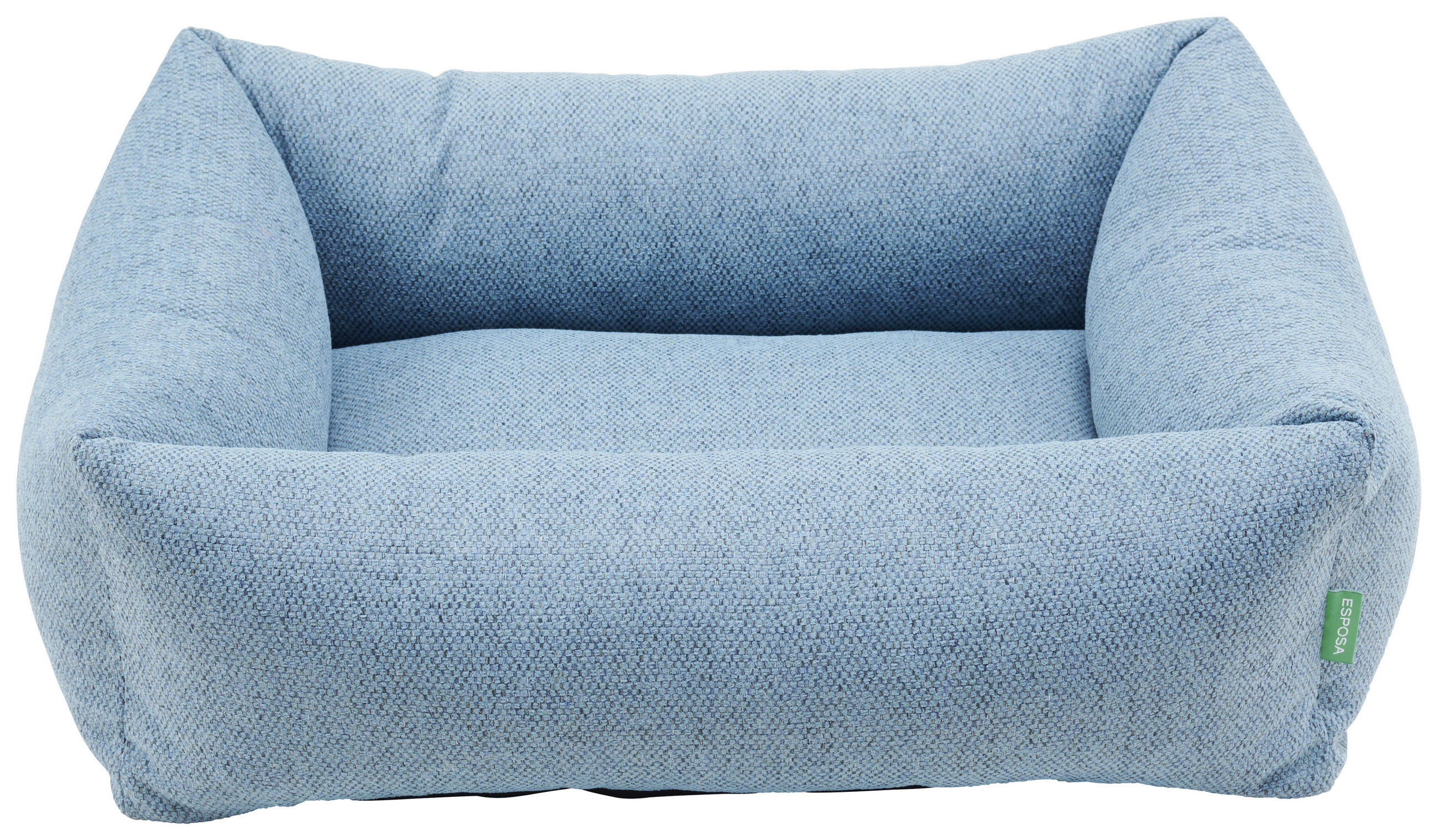HUNDEBETT - Blau, Basics, Textil (70/55cm) - MID.YOU
