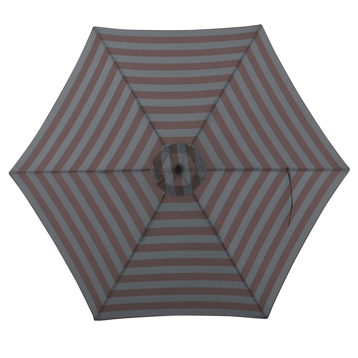 SONNENSCHIRM 300x300 cm  - Anthrazit/Grau, Basics, Textil/Metall (300/300cm) - Doppler