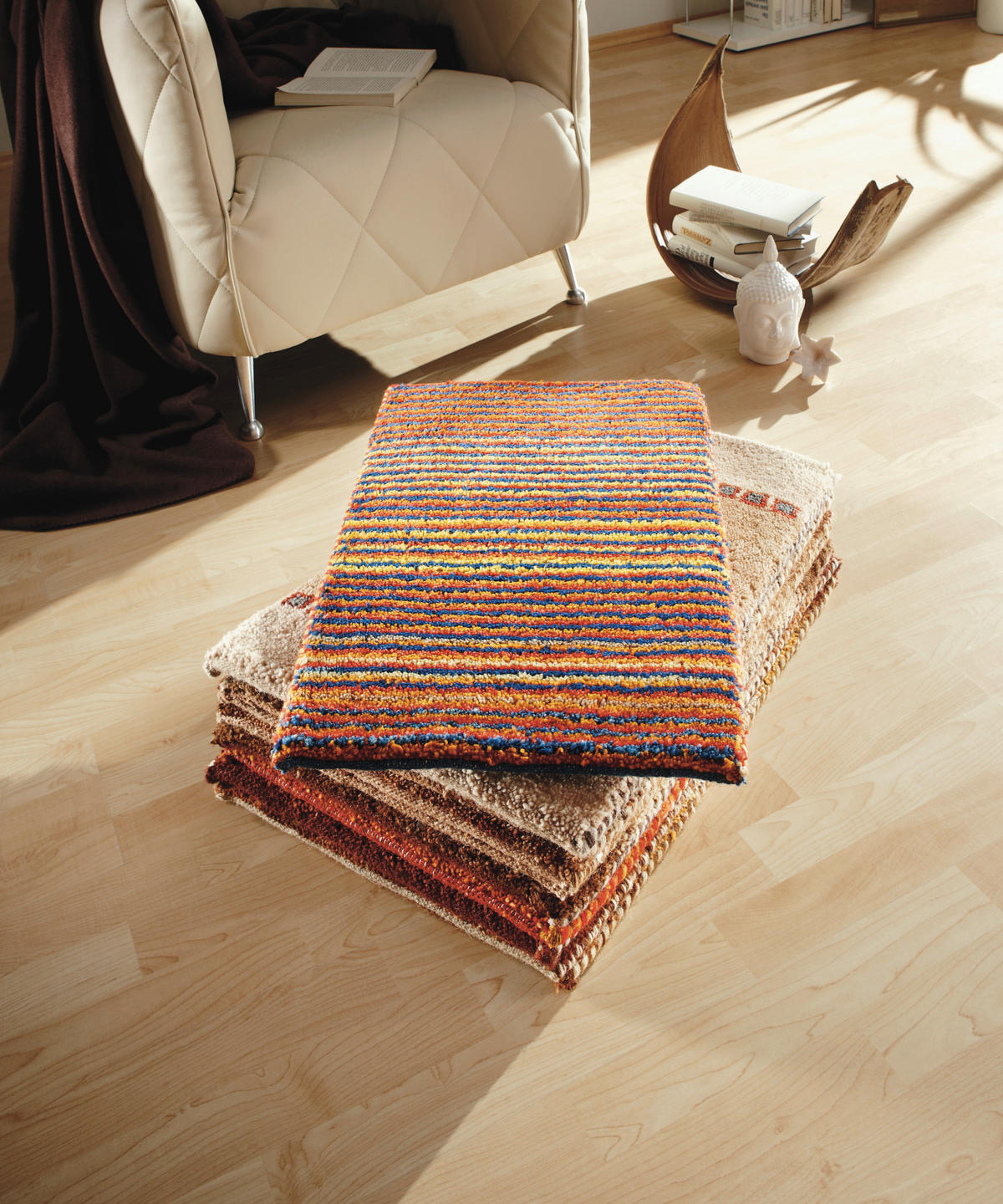 COVOR ORIENTAL  Indo Gabbeh Pushti -TOP-  - multicolor, Lifestyle, textil (40/60cm) - Cazaris