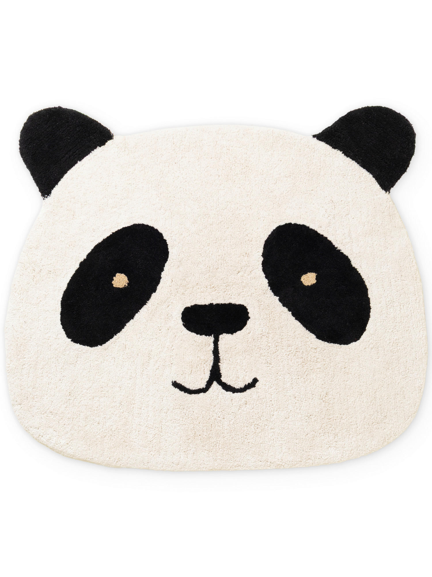 KINDERTEPPICH 103/120 cm Snuggle Patsy Panda  - Creme/Schwarz, Basics, Kunststoff/Textil (103/120cm) - Hanse Home