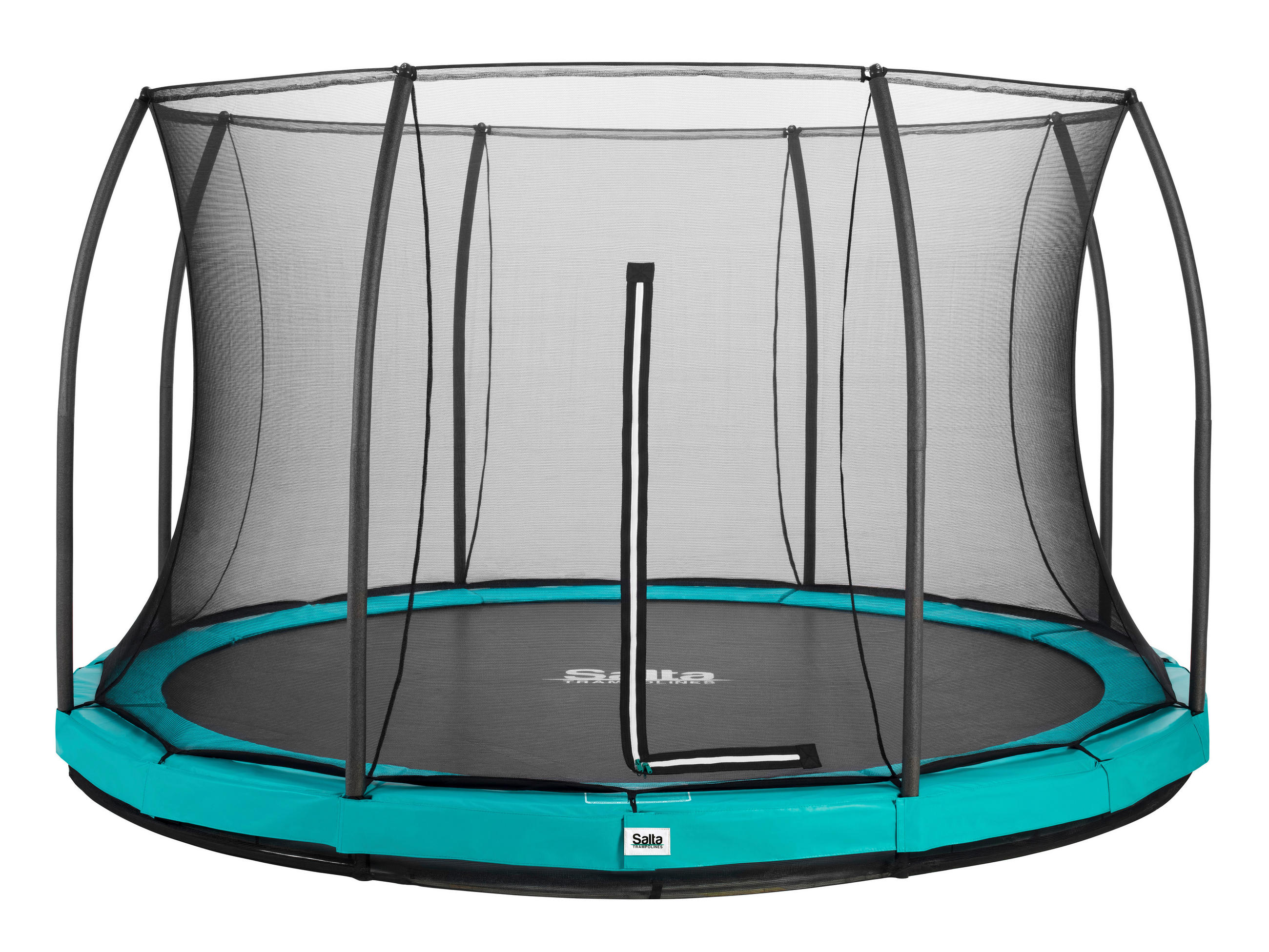 Trampolin Salta Comfort Ground Salta Comfort Edition Ground 396/200 cm  - Grün, Basics, Metall (396/200cm) - Salta