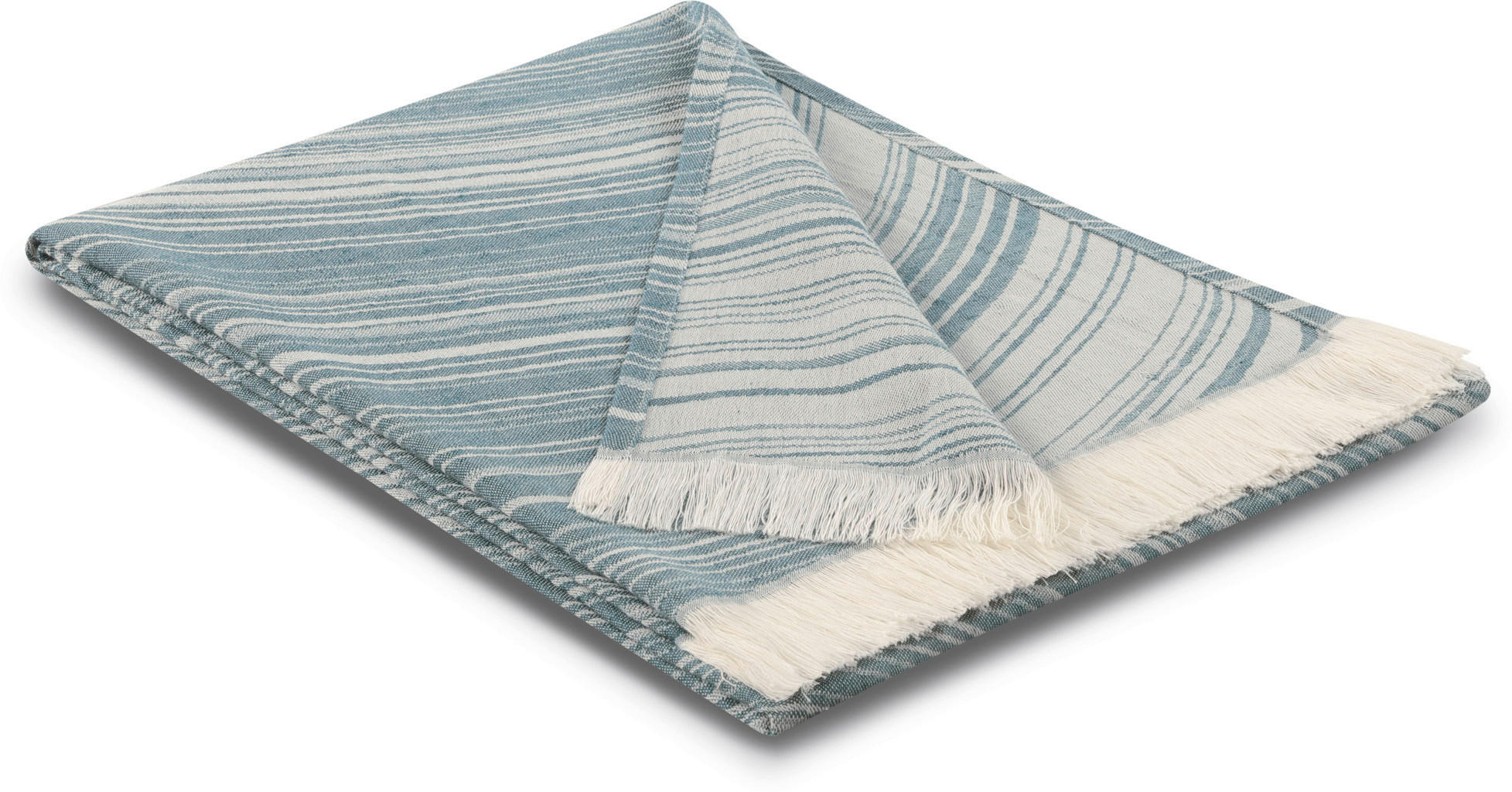 ĆEBE 130/180 cm plava  - plava, Konvencionalno, tekstil (130/180cm)
