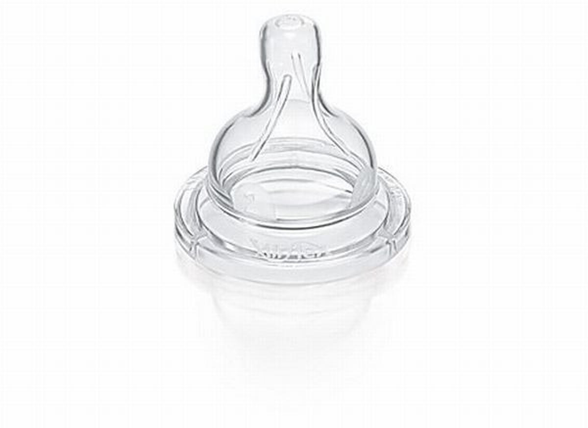 FLÄSCHCHENSAUGER  - Transparent, Basics (5,5/6/13,5cm) - Avent