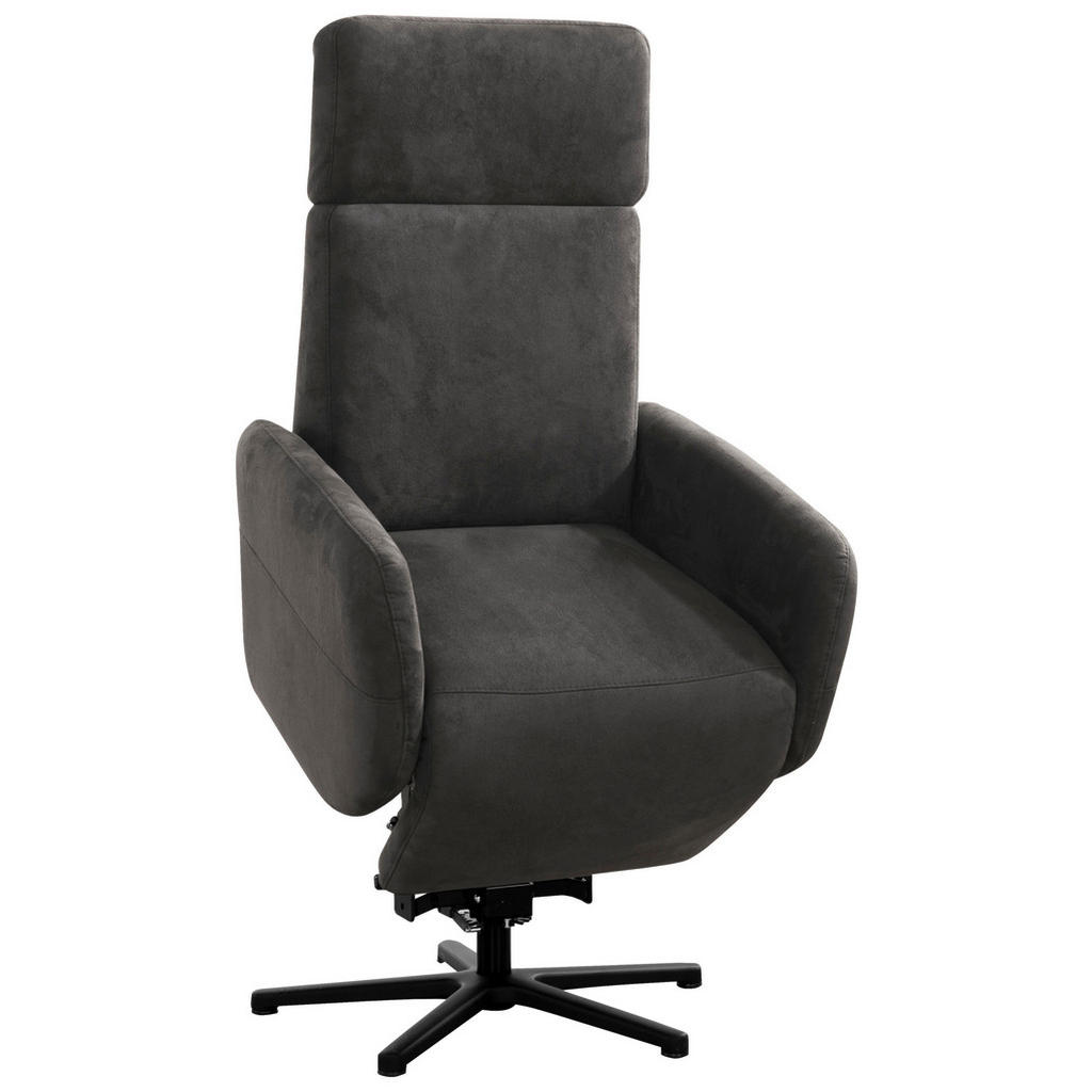 Thumbnail - Sit & More Drehstuhl, Anthrazit, Textil, Sternfuß, 71x110x82 cm, Goldenes M, Oeko-Tex® Standard 100, Made in Europe, DGM...