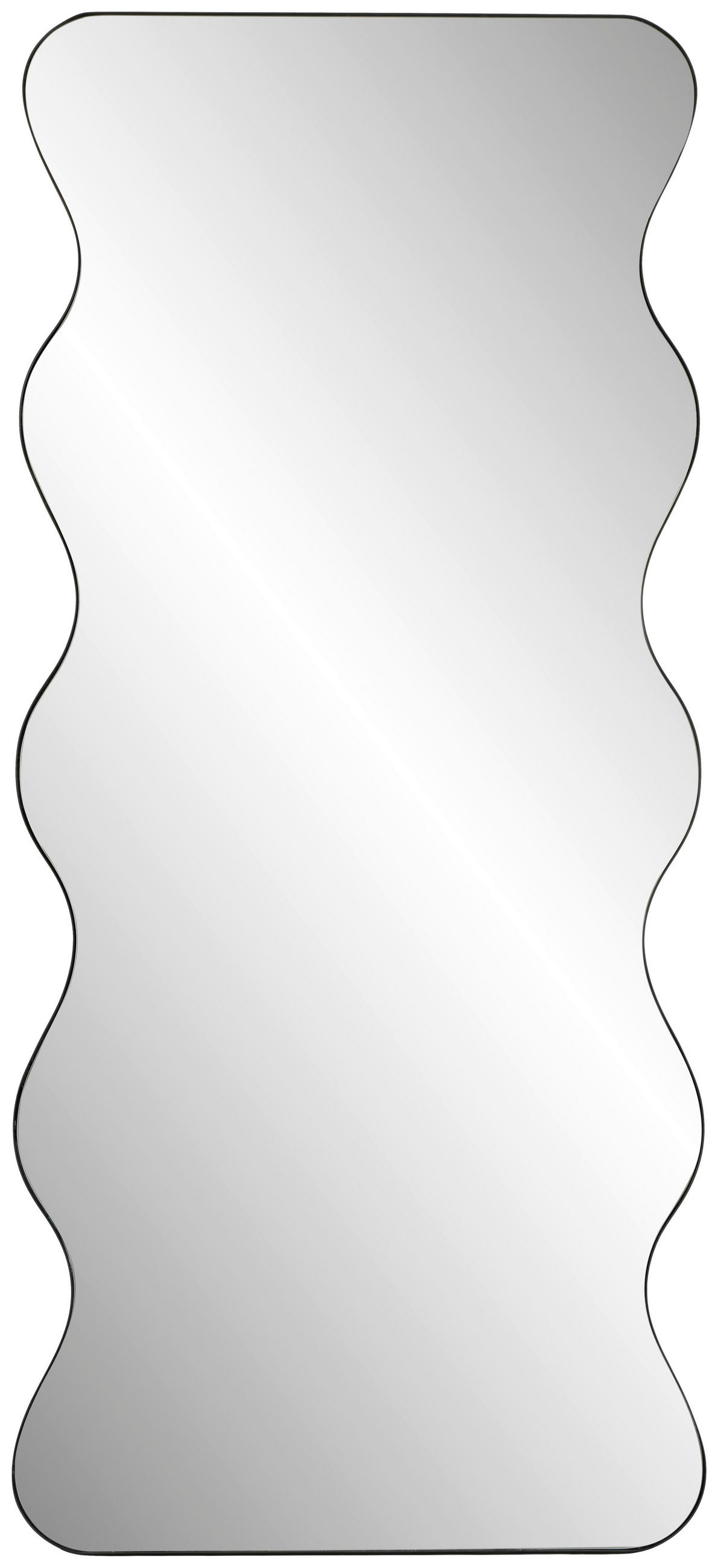 WANDSPIEGEL 80/180/2,5 cm    in rechteckig  - Schwarz, Design, Glas/Holzwerkstoff (80/180/2,5cm) - MID.YOU