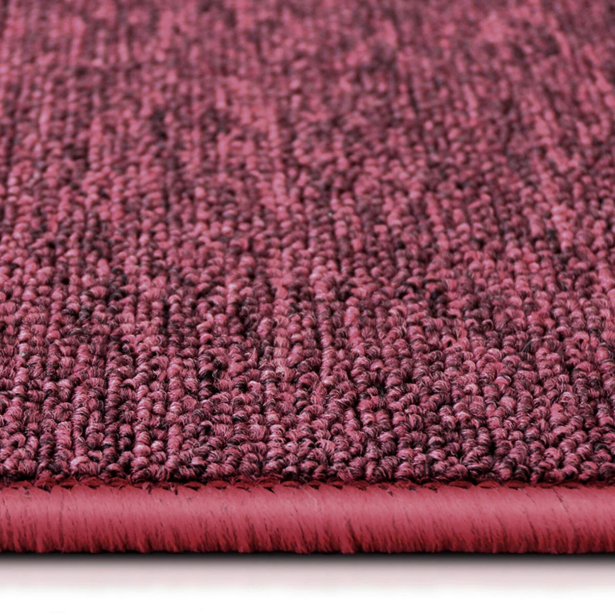 WEBTEPPICH 200 cm London Rot  - Rot, Basics, Kunststoff/Textil (200cm) - Floordirekt