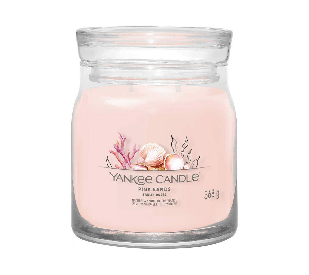 DIŠEČA SVEČA - Basics, steklo (9,3/11,4/9,3cm) - Yankee Candle