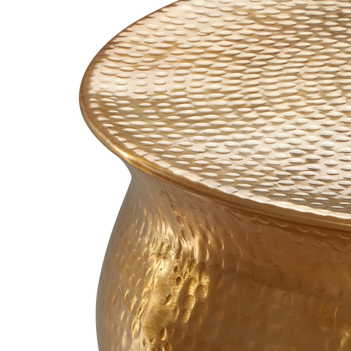 DOHÁNYZÓASZTAL fém 60/60/30,5 cm   - arany, Lifestyle, fém (60/60/30,5cm) - MID.YOU