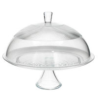 KROŽNIK ZA TORTO        33/25 cm      - prozorno, Basics, steklo (33/25cm) - Tognana