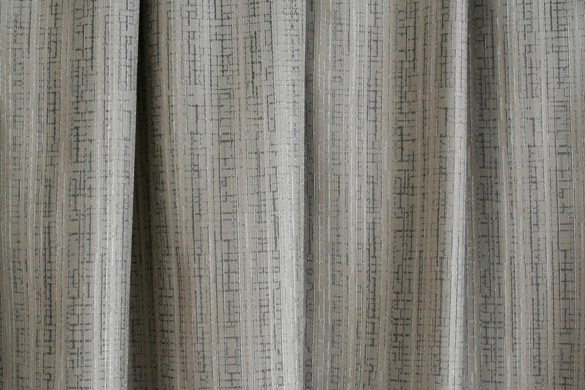 DEKORATIVNI MATERIJAL siva, srebrna   - siva/srebrna, Dizajnerski, tekstil (300cm) - Laguna