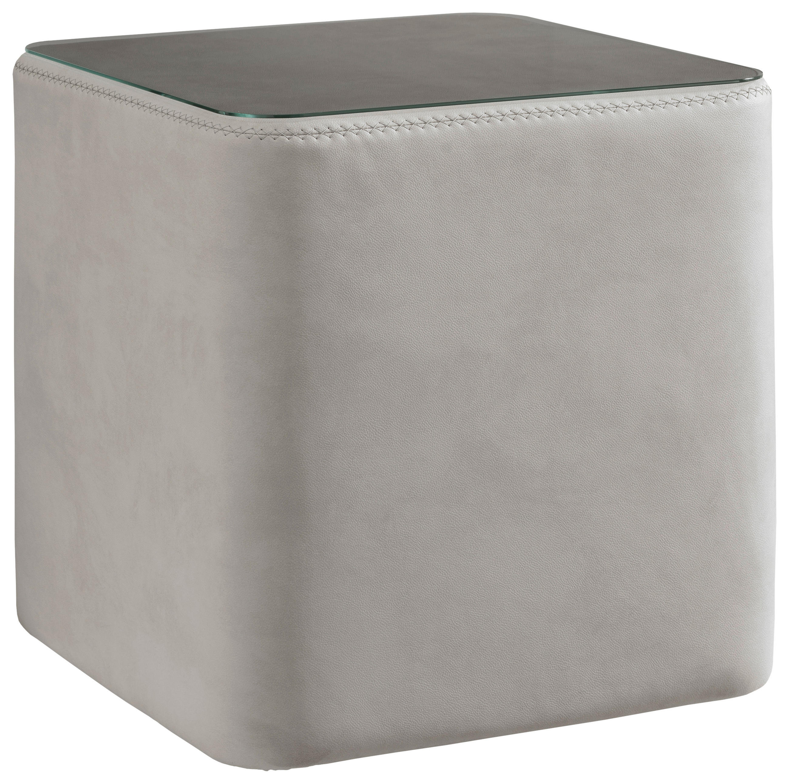 Beldomo - Sleep Nachtschrank Silber, 48x48x48 cm