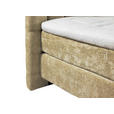 BOXSPRINGBETT 160/200 cm  in Hellgrün  - Eichefarben/Hellgrün, Design, Holz/Textil (160/200cm) - Esposa