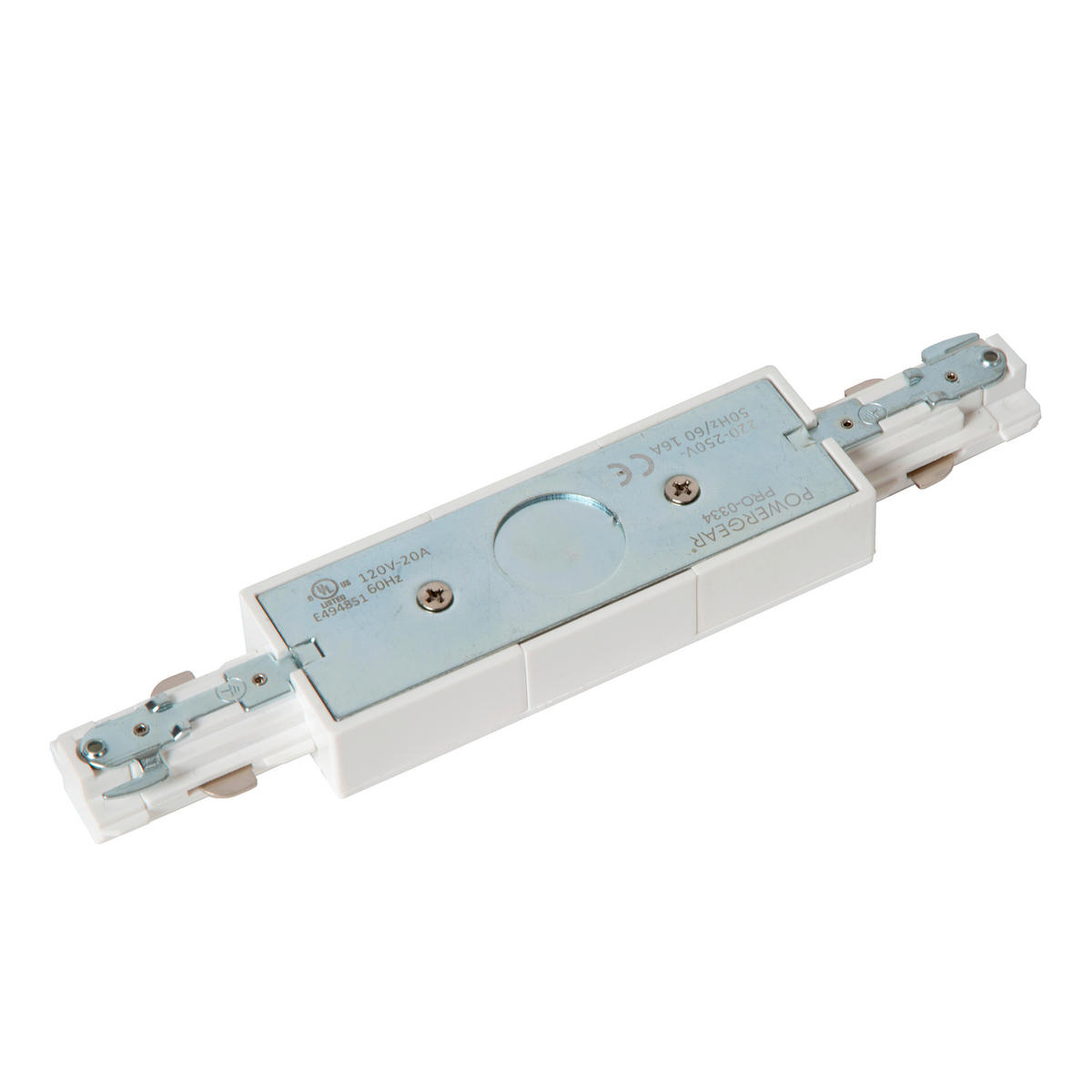 SCHIENENSYSTEM Track 17.7/3.5/1.8 cm  - Schwarz, Design, Kunststoff (17.7/3.5/1.8cm) - Lucide