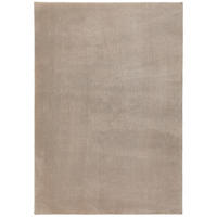 WEBTEPPICH Wohnzimmer 130/200 cm Taupe rechteckig  - Taupe, Basics, Textil (130/200cm) - Novel