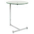 BEISTELLTISCH rund Chromfarben - Chromfarben, Design, Glas/Metall (51/62/46cm) - Kare-Design