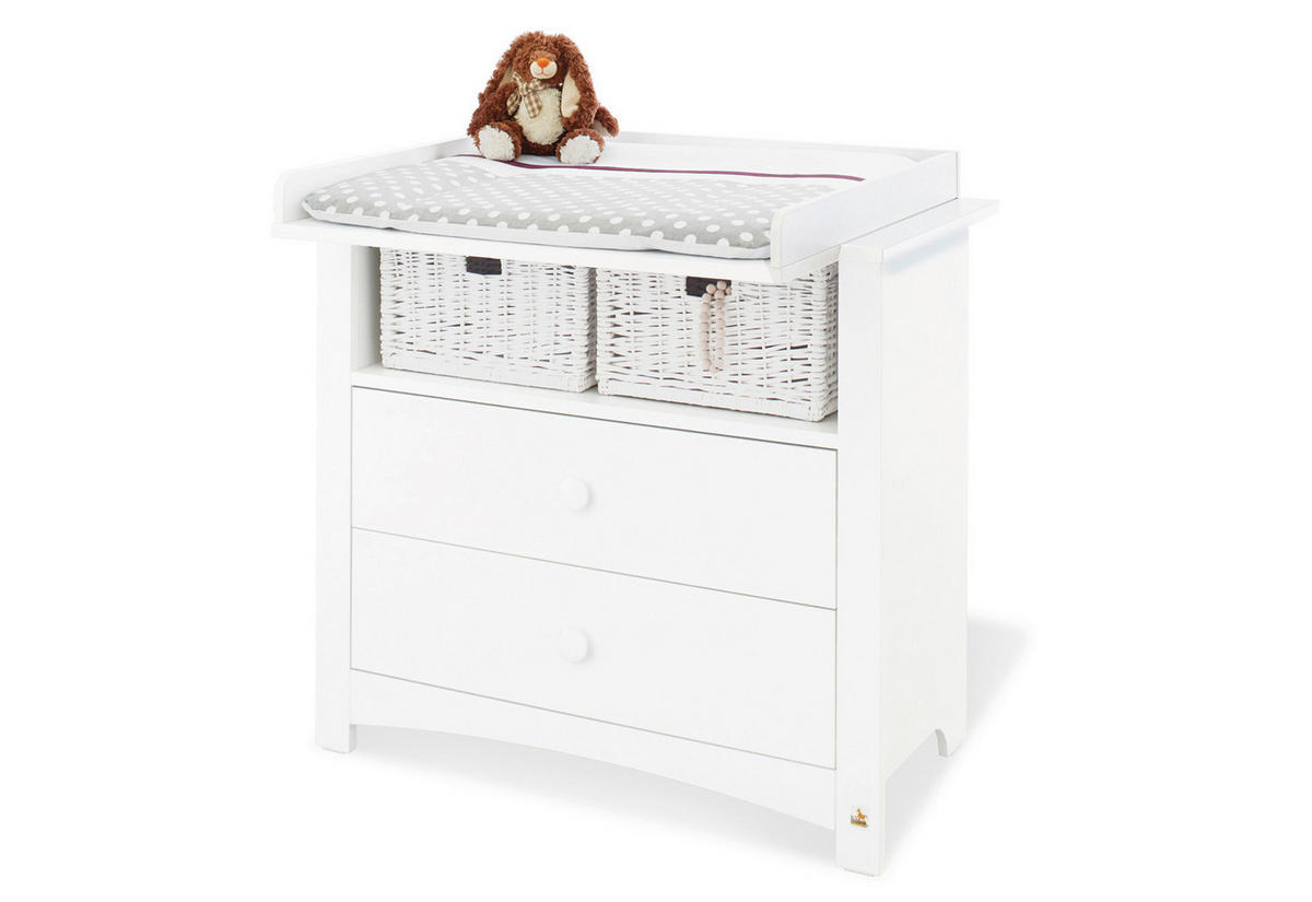 BABYZIMMER FLORENTINA  - Weiß, Trend, Holz/Holzwerkstoff - Pinolino