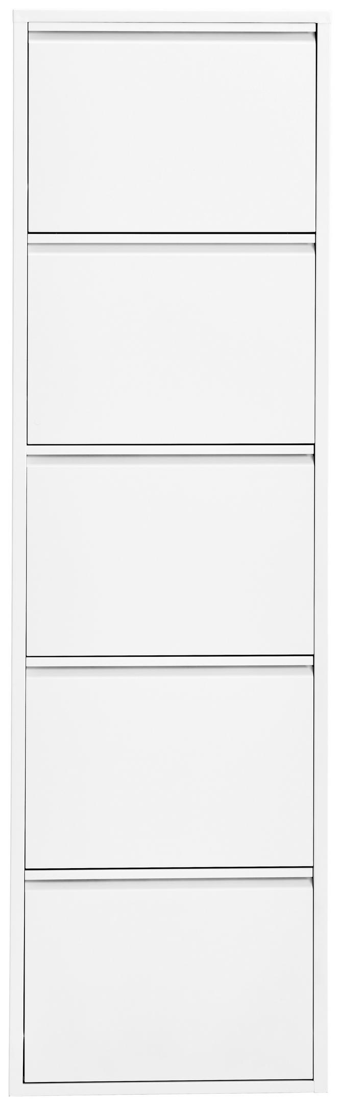 SCHUHKIPPER Weiß  - Weiß, Basics, Metall (50/169/15cm) - Carryhome