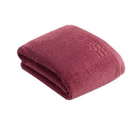 BADETUCH Solid Rosa 150/100 cm  - Rosa, KONVENTIONELL, Textil (150/100cm) - Vossen
