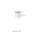 UNTERSCHRANK 30/41/47 cm - Grau, KONVENTIONELL, Holzwerkstoff (30/41/47cm) - Xora