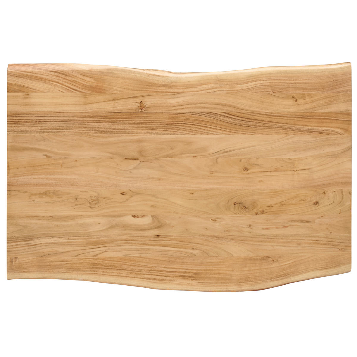 JEDÁLENSKÝ STÔL, akácia, farba akácie, 140/90/76 cm - čierna/farba akácie, Modern, kov/drevo (140/90/76cm) - P & B