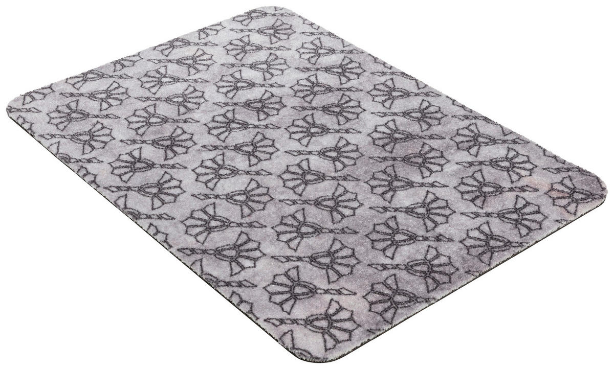 FUSSMATTE - Grau, Design, Kunststoff (50/70cm) - Joop!