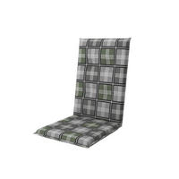 PODUŠKA NA KRESLO, 52/122/8 cm - sivá/zelená, Basics, textil (52/122/8cm) - Doppler