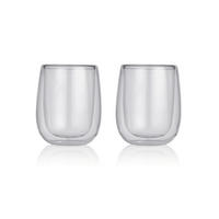 GLÄSERSET  2-teilig  - Transparent, Basics, Glas (9,5/8,5/11,1cm)