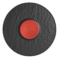 TANJURIĆ ZA ŠALICU     MANUFACTURE ROCK GLOW   - narančasta/crna, Basics, keramika (17/17/2cm) - Villeroy & Boch