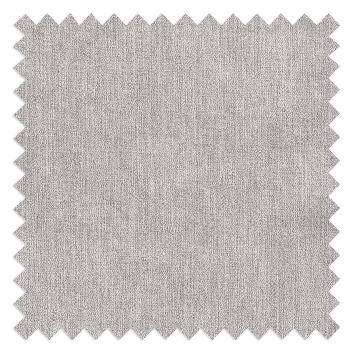 ECKSOFA in Webstoff Silberfarben  - Silberfarben, Konventionell, Textil/Metall (182/82/260cm) - Trendmanufaktur