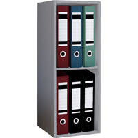 AKTENREGAL Grau  - Grau, Design, Holzwerkstoff (34/72/30cm) - MID.YOU